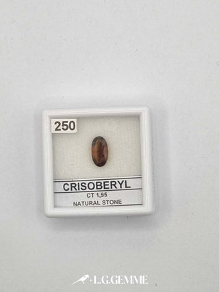 crisoberillo 1.95ct marrone ovale