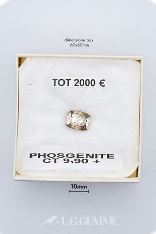Fosgenite 9,90 carati Cuscino gemma preziosa