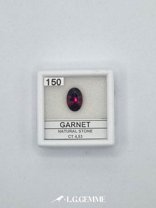 granato 4.53ct rosso ovale