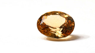 Granato giallo ovale 7.20CT