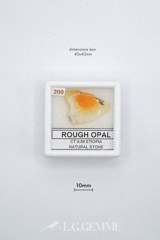 opale 8.88ct giallo ovale