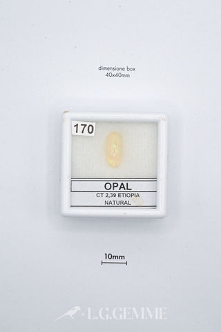opale 2.39ct giallo ovale