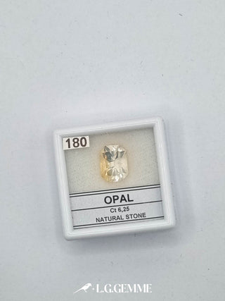 opale 6.25ct giallo ovale