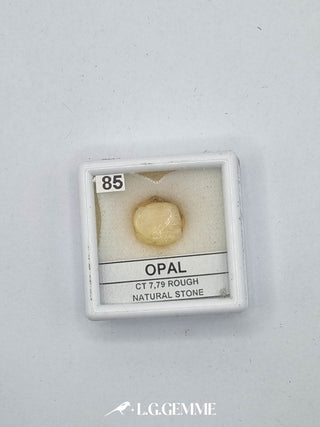 opale 7.79ct giallo rotondo