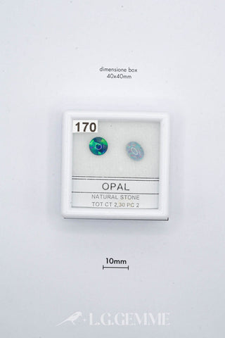 opale 2.30ct multicolore ovale
