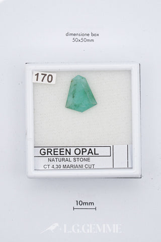 Opale Verde 4,30 carati Mariani gemma preziosa