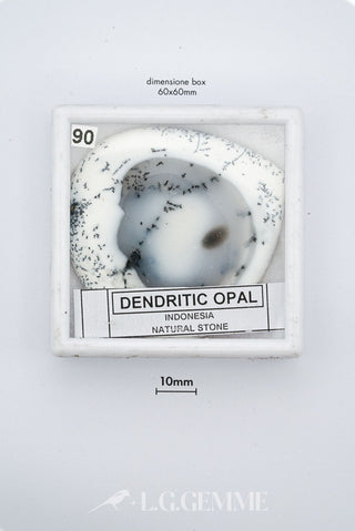 opale 1.00ct bianco forma libera