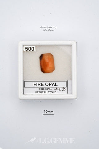 opale 95.00ct arancione ovale