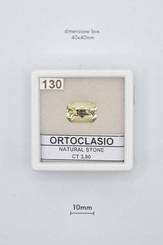 Ortoclasio 3,80 carati Cuscino gemma preziosa