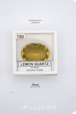 quarzo 52.22ct trasparente ovale