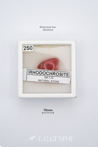 rodocrosite 7.72ct rosa forma libera