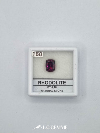 rodolite 4.18ct rosso ovale