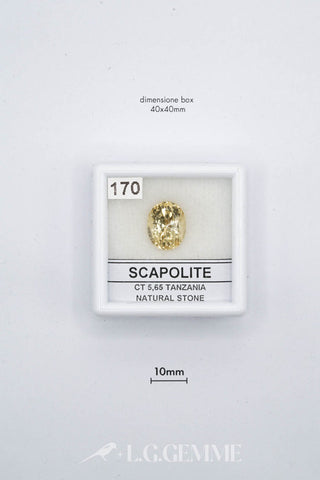 scapolite 5.65ct giallo ovale