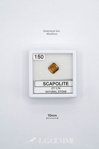 scapolite 1.74ct giallo quadrato