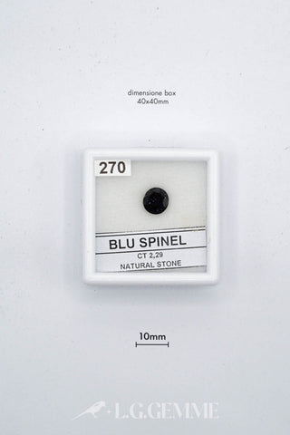 spinello 2.29ct blu ovale