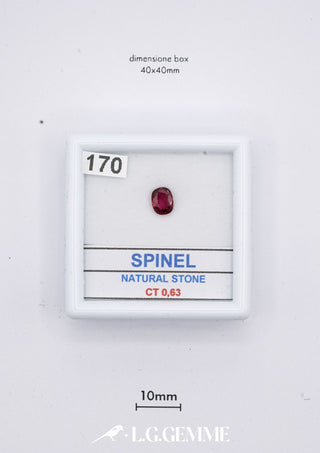 Spinello 0,63 carati Ovale gemma preziosa