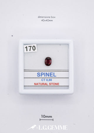 Spinello 0,88 carati Ovale gemma preziosa