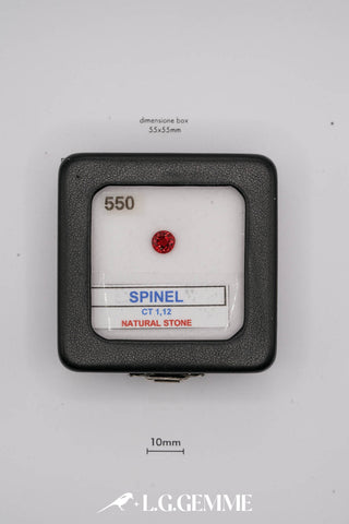 Spinello 1,12 carati Tonda gemma preziosa