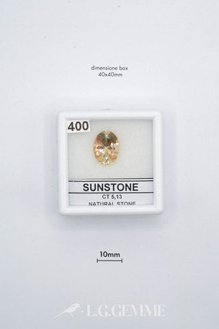 soleggiato 5.13ct giallo ovale