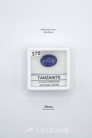 tanzanite 9.29ct blu ovale