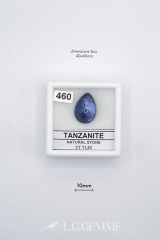 tanzanite 11.53ct blu pera
