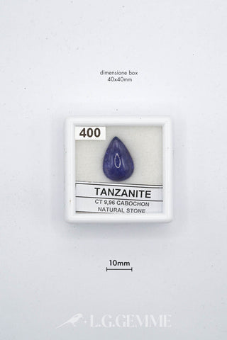 tanzanite 9.96ct blu pera