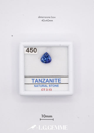 Tanzanite 2,13 carati Pera gemma preziosa