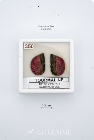 tormalina 20.09ct multicolore forma libera