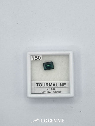 tormalina 2.20ct verde rettangolare