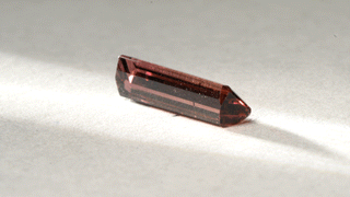 tormalina rosa rettangolare 4.38CT