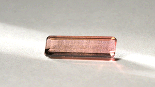 tormalina rosa rettangolare 4.38CT