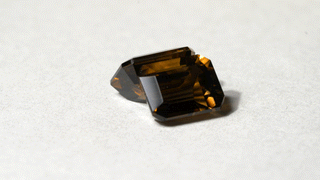Tormalina marrone rettangolare 9.54CT