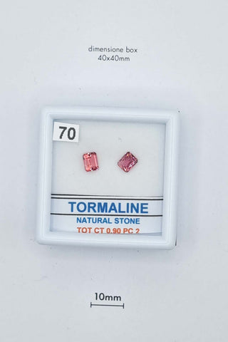Tormalina 0,90 carati Cuscino gemma preziosa