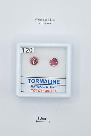 Tormalina 1,48 carati Tonda gemma preziosa