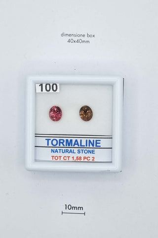Tormalina 1,58 carati Ovale gemma preziosa