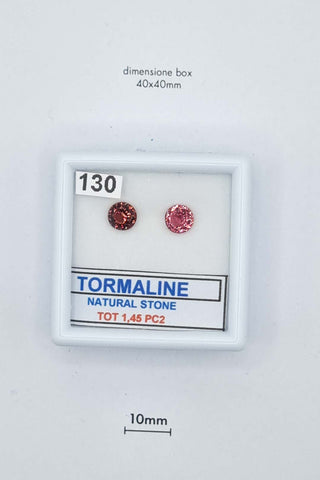 Tormalina 1,45 carati Tonda gemma preziosa