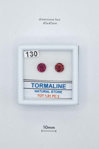 Tormalina 1,81 carati Tonda gemma preziosa