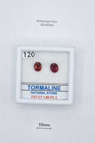 Tormalina 1,86 carati Ovale gemma preziosa