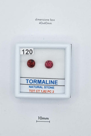 Tormalina 1,82 carati Tonda gemma preziosa
