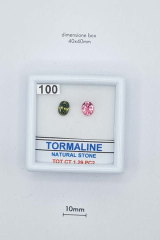 Tormalina 1,29 carati Ovale gemma preziosa
