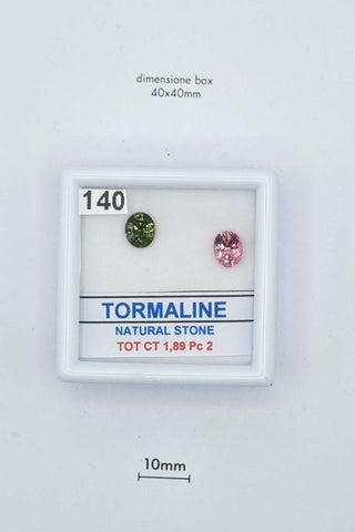 Tormalina 1,89 carati Ovale gemma preziosa