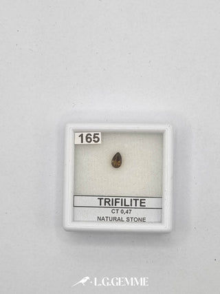 trifilite 0.47ct marrone goccia