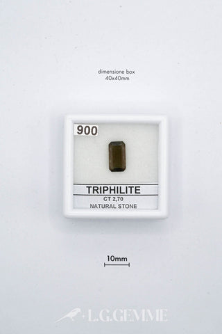 trifilite 2.70ct verde esagonale