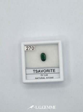 tsavorite 1.44ct verde ovale