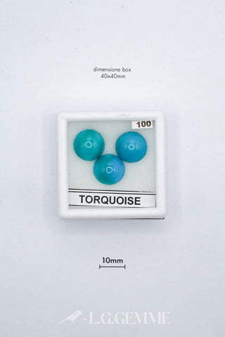 turchese 0.00ct blu ovale