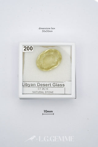 deserto 26.10ct giallo ovale