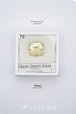 deserto 16.19ct giallo rettangolare