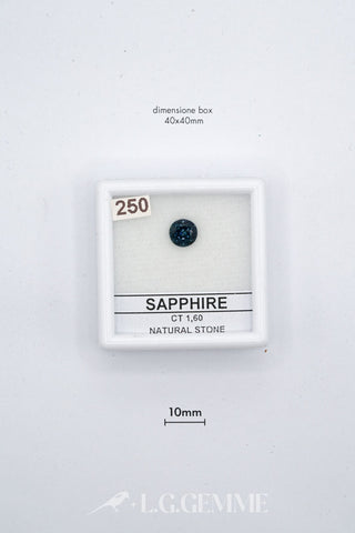 zaffiro 1.60ct blu ovale