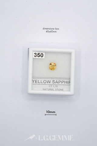 zaffiro 1.79ct giallo ovale