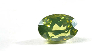 Zircone verde ovale 5.11CT